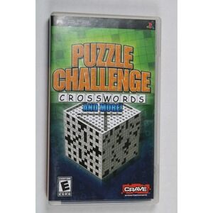 Puzzle Challenge: Crosswords and More (Sony PSP, 2006) Instruction Booklet